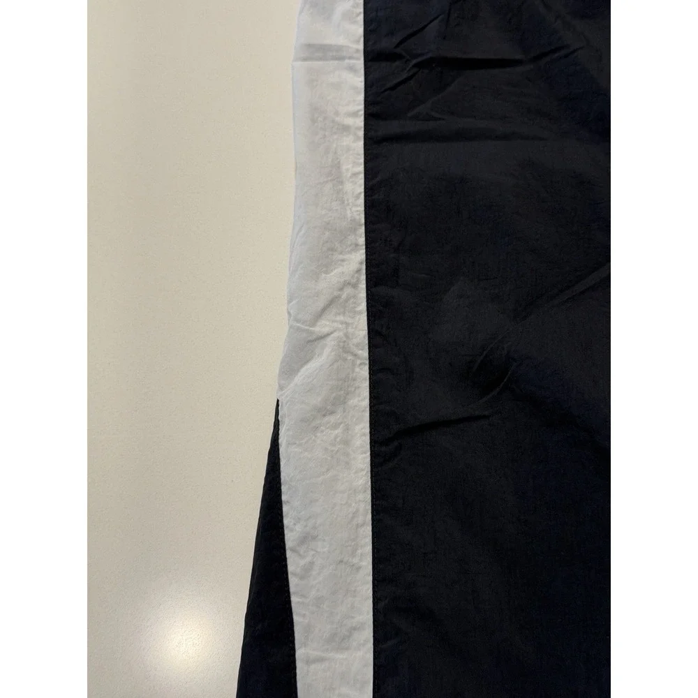 Nike Air Woven Track Pants Black White Nylon Mesh HV0874-010 Mens XXL NWT